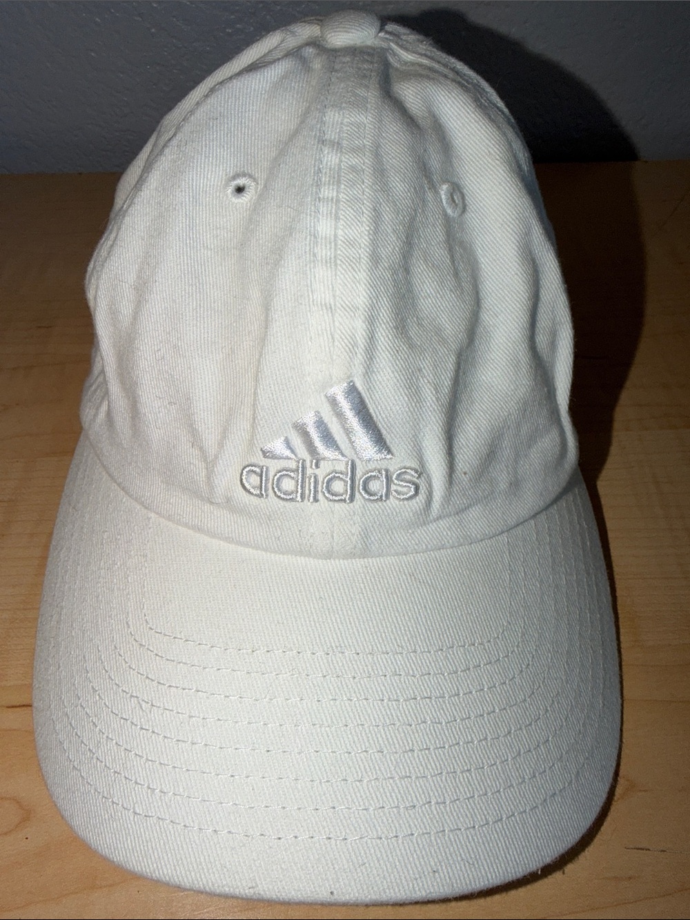 Adidas White Cap